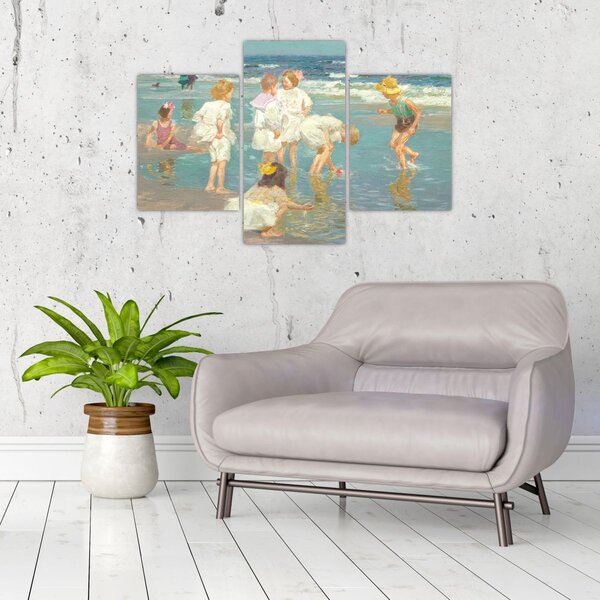 Slika - Edward Henry Potthast, A Holiday, reprodukcije (90x60 cm)