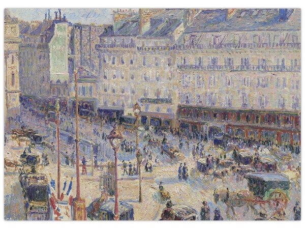 Slika - Camille Pissarro, The Place du Havre, reprodukcije (70x50 cm)