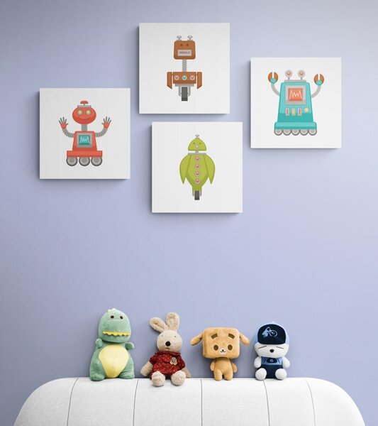 Set slika ekipa robota