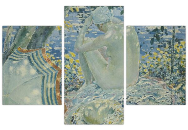 Slika - Frederick Carl Frieseke, On the Bank, reprodukcije (90x60 cm)