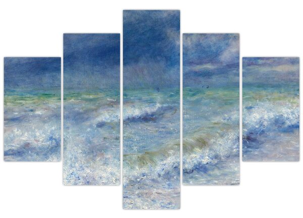 Slika - Pierre-Auguste Renoir, Seascape, reprodukcije (150x105 cm)