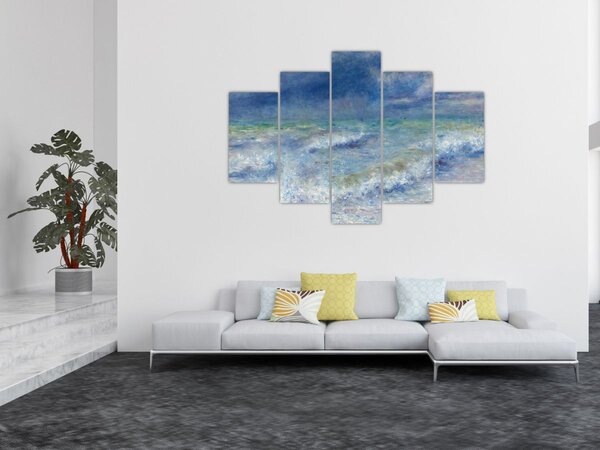 Slika - Pierre-Auguste Renoir, Seascape, reprodukcije (150x105 cm)