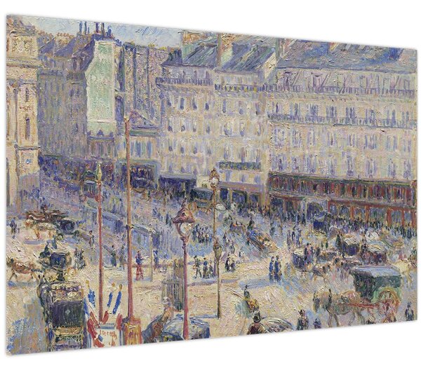 Slika - Camille Pissarro, The Place du Havre, reprodukcije (90x60 cm)