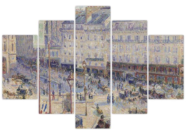 Slika - Camille Pissarro, The Place du Havre, reprodukcije (150x105 cm)