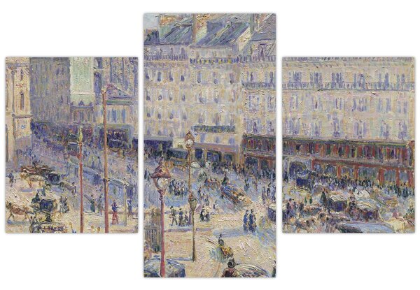 Slika - Camille Pissarro, The Place du Havre, reprodukcije (90x60 cm)