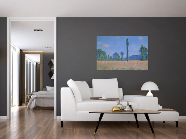 Slika - Claude Monet, Poppy Field (Giverny), reprodukcije (90x60 cm)