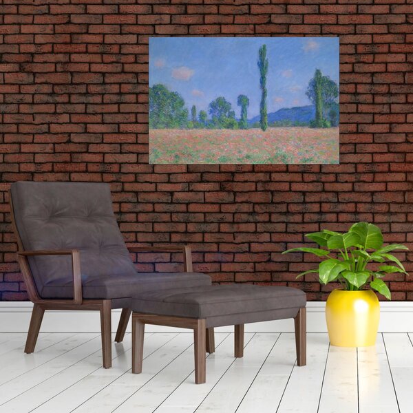 Slika - Claude Monet, Poppy Field (Giverny), reprodukcije (90x60 cm)