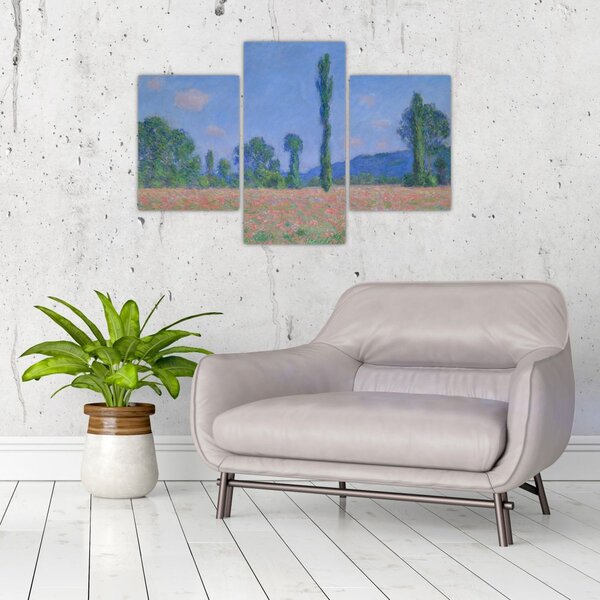 Slika - Claude Monet, Poppy Field (Giverny), reprodukcije (90x60 cm)