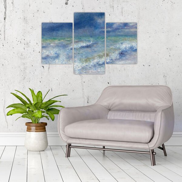 Slika - Pierre-Auguste Renoir, Seascape, reprodukcije (90x60 cm)