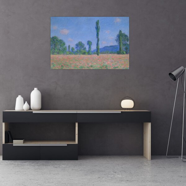 Slika - Claude Monet, Poppy Field (Giverny), reprodukcije (90x60 cm)