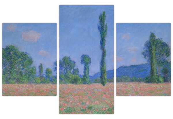 Slika - Claude Monet, Poppy Field (Giverny), reprodukcije (90x60 cm)