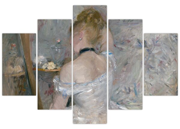 Slika - Berthe Morisot, Woman at Her Toilette, reprodukcije (150x105 cm)