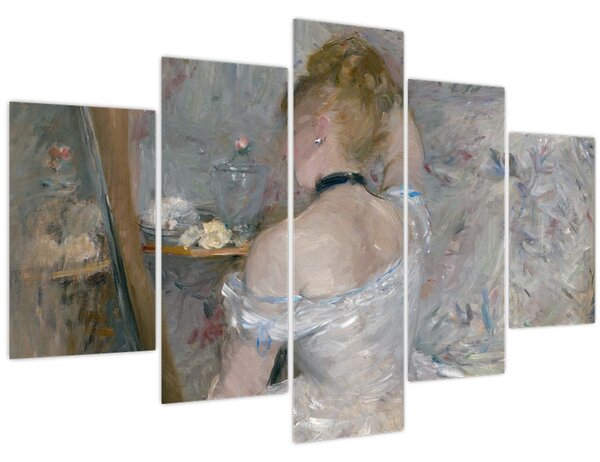 Slika - Berthe Morisot, Woman at Her Toilette, reprodukcije (150x105 cm)