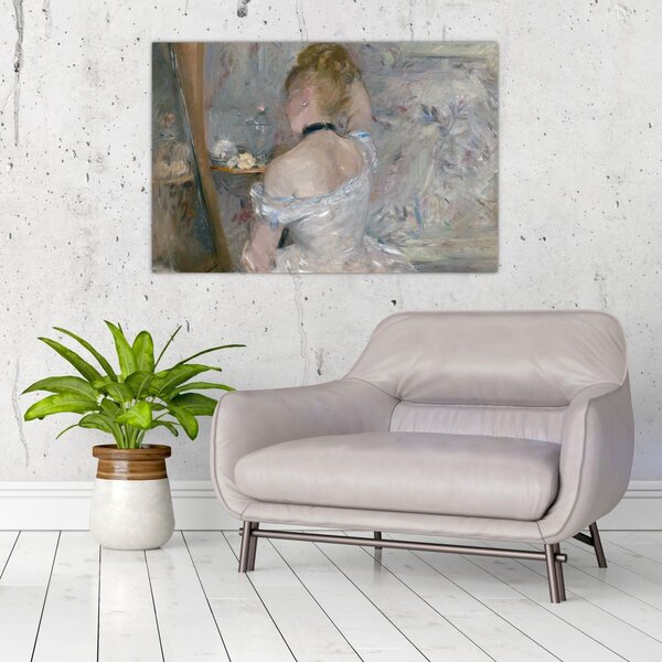 Slika - Berthe Morisot, Woman at Her Toilette, reprodukcije (90x60 cm)