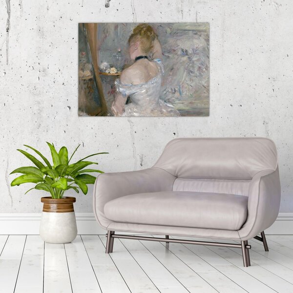 Slika - Berthe Morisot, Woman at Her Toilette, reprodukcije (70x50 cm)