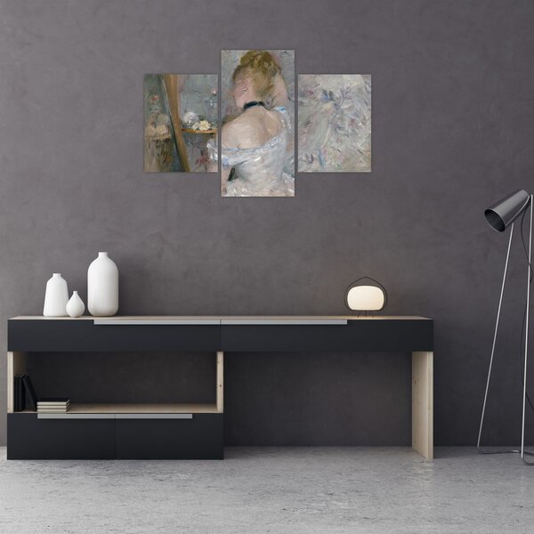 Slika - Berthe Morisot, Woman at Her Toilette, reprodukcije (90x60 cm)