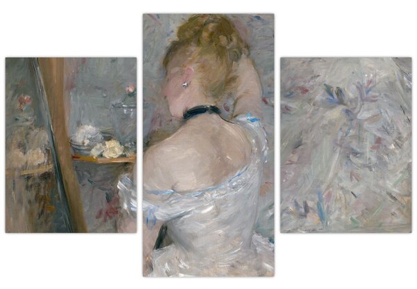 Slika - Berthe Morisot, Woman at Her Toilette, reprodukcije (90x60 cm)