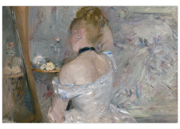Slika - Berthe Morisot, Woman at Her Toilette, reprodukcije (90x60 cm)