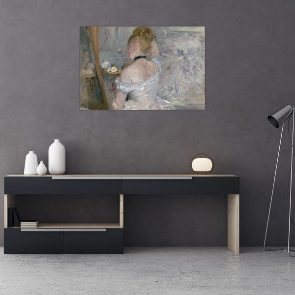 Slika - Berthe Morisot, Woman at Her Toilette, reprodukcije (90x60 cm)