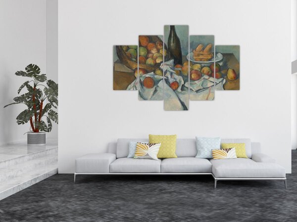 Slika - Paul Cezanne, The Basket of Apples, reprodukcije (150x105 cm)