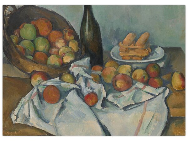 Slika - Paul Cezanne, The Basket of Apples, reprodukcije (70x50 cm)