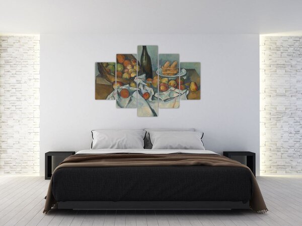 Slika - Paul Cezanne, The Basket of Apples, reprodukcije (150x105 cm)