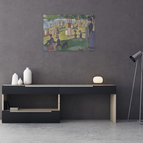 Slika - Georges Seurat, A Sunday on La Grande Jatte, reprodukcije (70x50 cm)