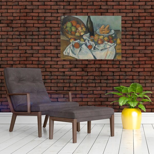 Slika - Paul Cezanne, The Basket of Apples, reprodukcije (70x50 cm)
