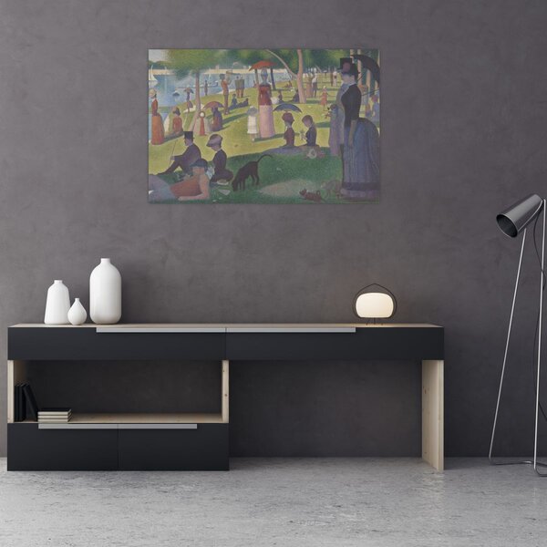 Slika - Georges Seurat, A Sunday on La Grande Jatte, reprodukcije (90x60 cm)