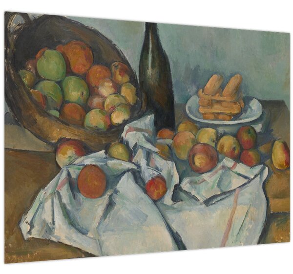 Slika - Paul Cezanne, The Basket of Apples, reprodukcije (70x50 cm)