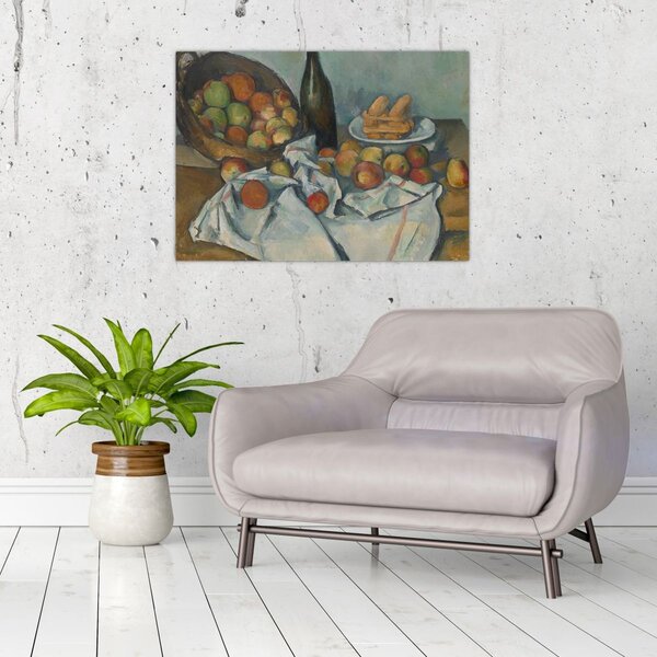 Slika - Paul Cezanne, The Basket of Apples, reprodukcije (70x50 cm)