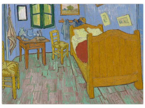Slika - Vincent van Gogh, The Bedroom, reprodukcije (70x50 cm)