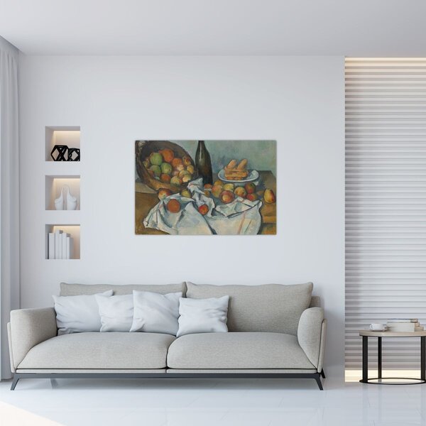 Slika - Paul Cezanne, The Basket of Apples, reprodukcije (90x60 cm)