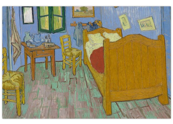 Slika - Vincent van Gogh, The Bedroom, reprodukcije (90x60 cm)
