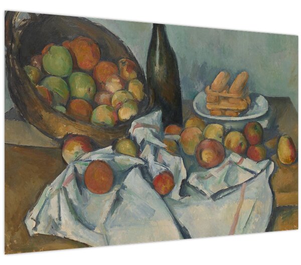 Slika - Paul Cezanne, The Basket of Apples, reprodukcije (90x60 cm)