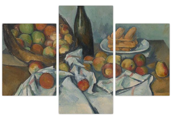 Slika - Paul Cezanne, The Basket of Apples, reprodukcije (90x60 cm)
