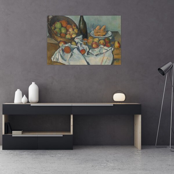 Slika - Paul Cezanne, The Basket of Apples, reprodukcije (90x60 cm)