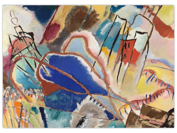 Slika - Vasily Kandinsky, Improvisation No. 30 (Cannons), reprodukcije (70x50 cm)