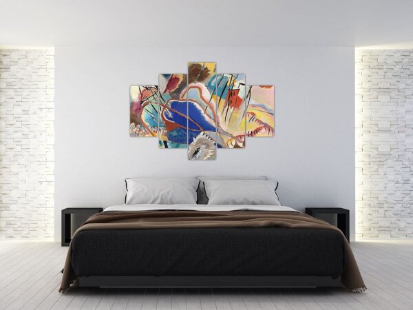 Slika - Vasily Kandinsky, Improvisation No. 30 (Cannons), reprodukcije (150x105 cm)