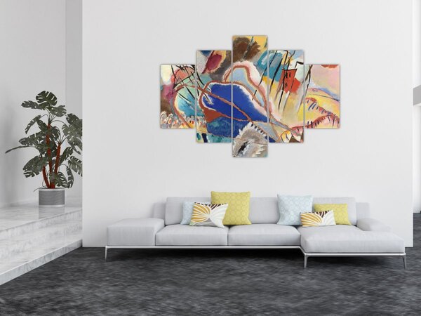 Slika - Vasily Kandinsky, Improvisation No. 30 (Cannons), reprodukcije (150x105 cm)