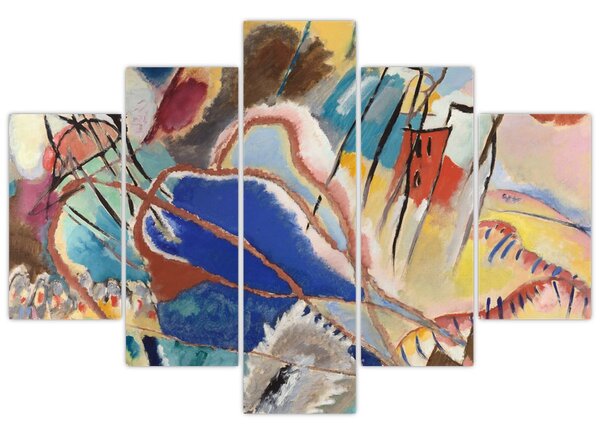 Slika - Vasily Kandinsky, Improvisation No. 30 (Cannons), reprodukcije (150x105 cm)
