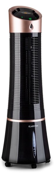 Klarstein Skyscraper Ice, 4 u 1, rashlađivač zraka, ventilator, ovlaživač zraka, pročišćivač zraka, 180 m³ / h, 45 W, oscilacija, daljinski upravljač, prijenosni