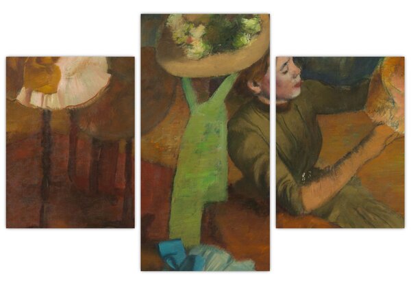 Slika - Edgar Degas, The Millinery Shop, reprodukcije (90x60 cm)
