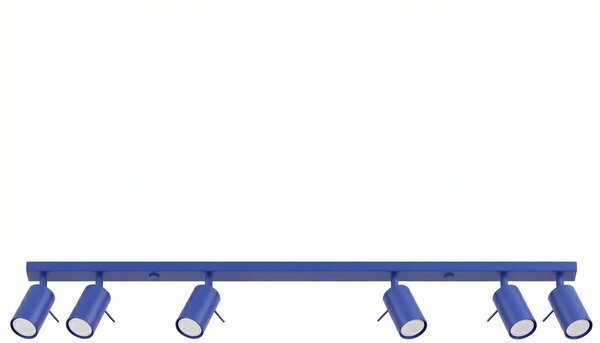 Stropna svjetiljka RING 6L ultramarine plava