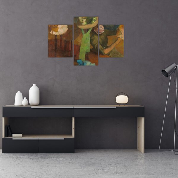 Slika - Edgar Degas, The Millinery Shop, reprodukcije (90x60 cm)