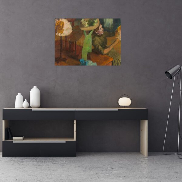 Slika - Edgar Degas, The Millinery Shop, reprodukcije (70x50 cm)