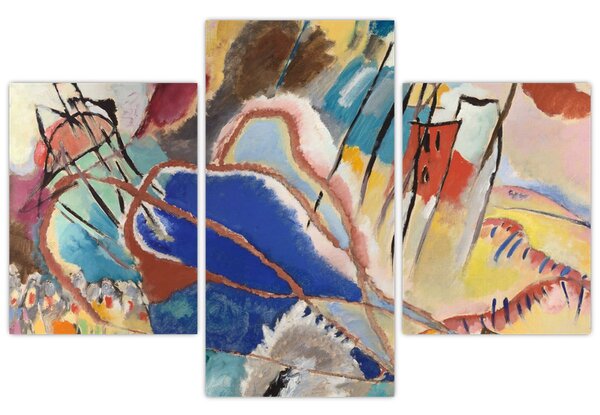 Slika - Vasily Kandinsky, Improvisation No. 30 (Cannons), reprodukcije (90x60 cm)