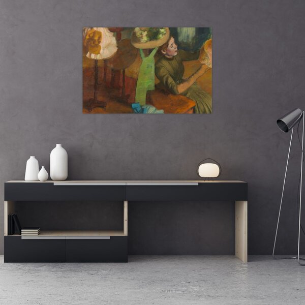 Slika - Edgar Degas, The Millinery Shop, reprodukcije (90x60 cm)