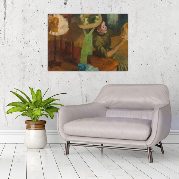 Slika - Edgar Degas, The Millinery Shop, reprodukcije (70x50 cm)