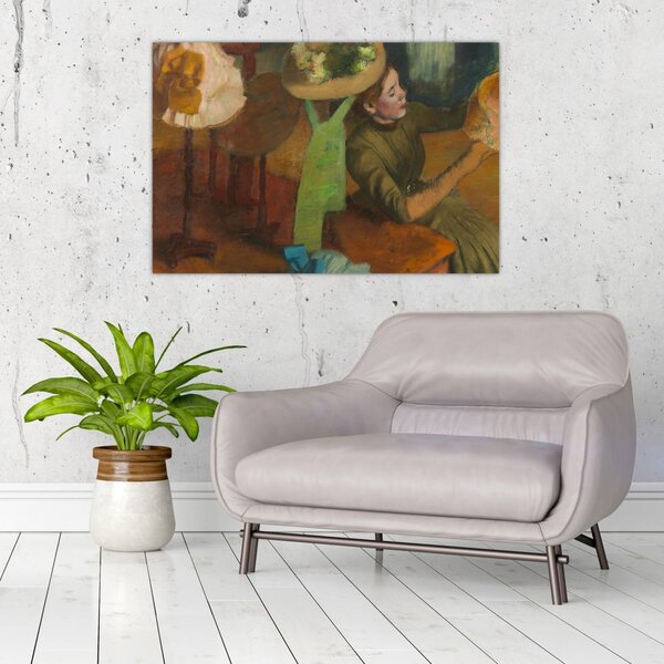 Slika - Edgar Degas, The Millinery Shop, reprodukcije (90x60 cm)